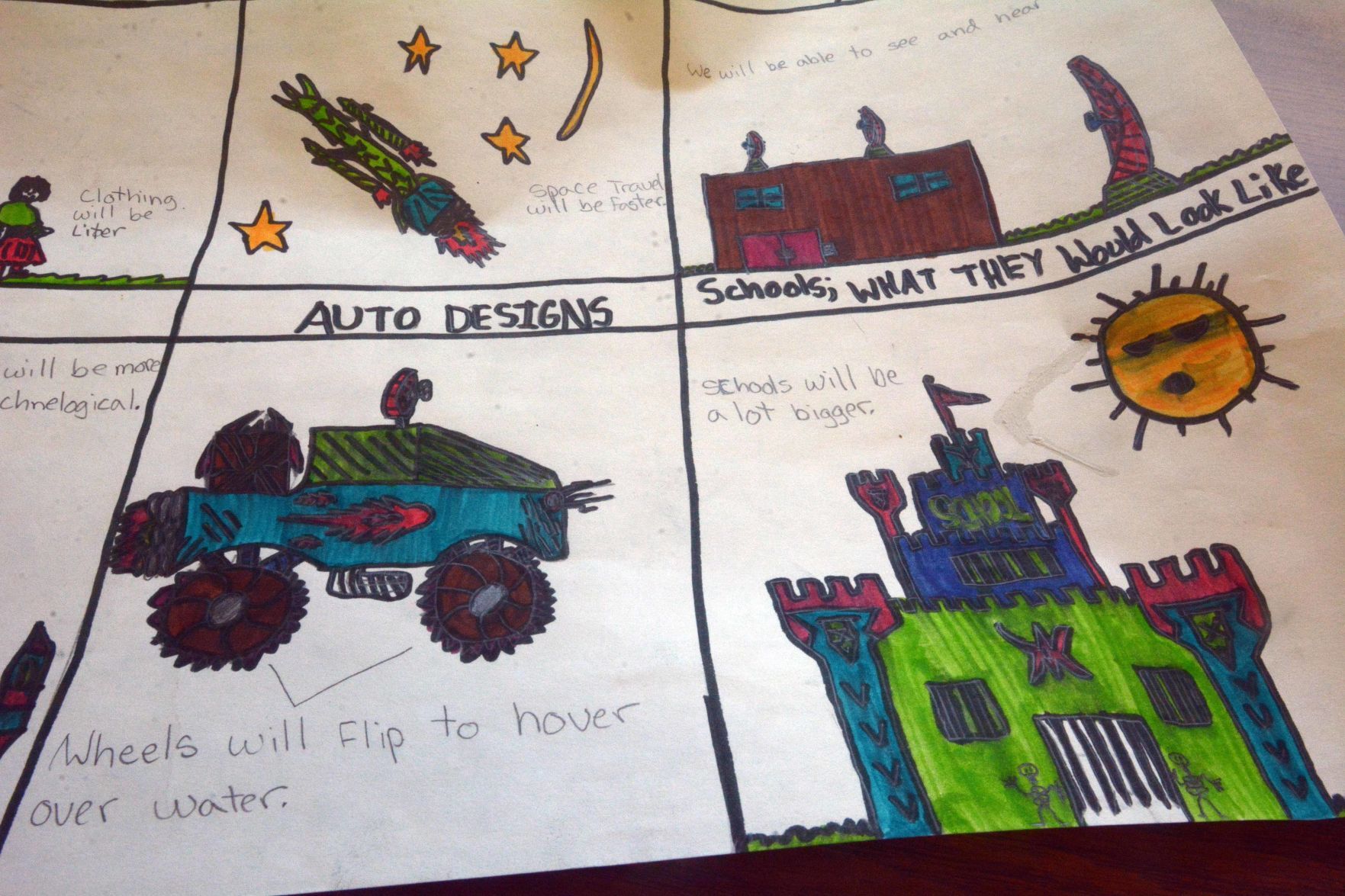 Portage students create time capsule